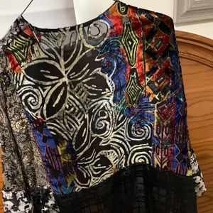 Gorgeous silky kimono style jacket